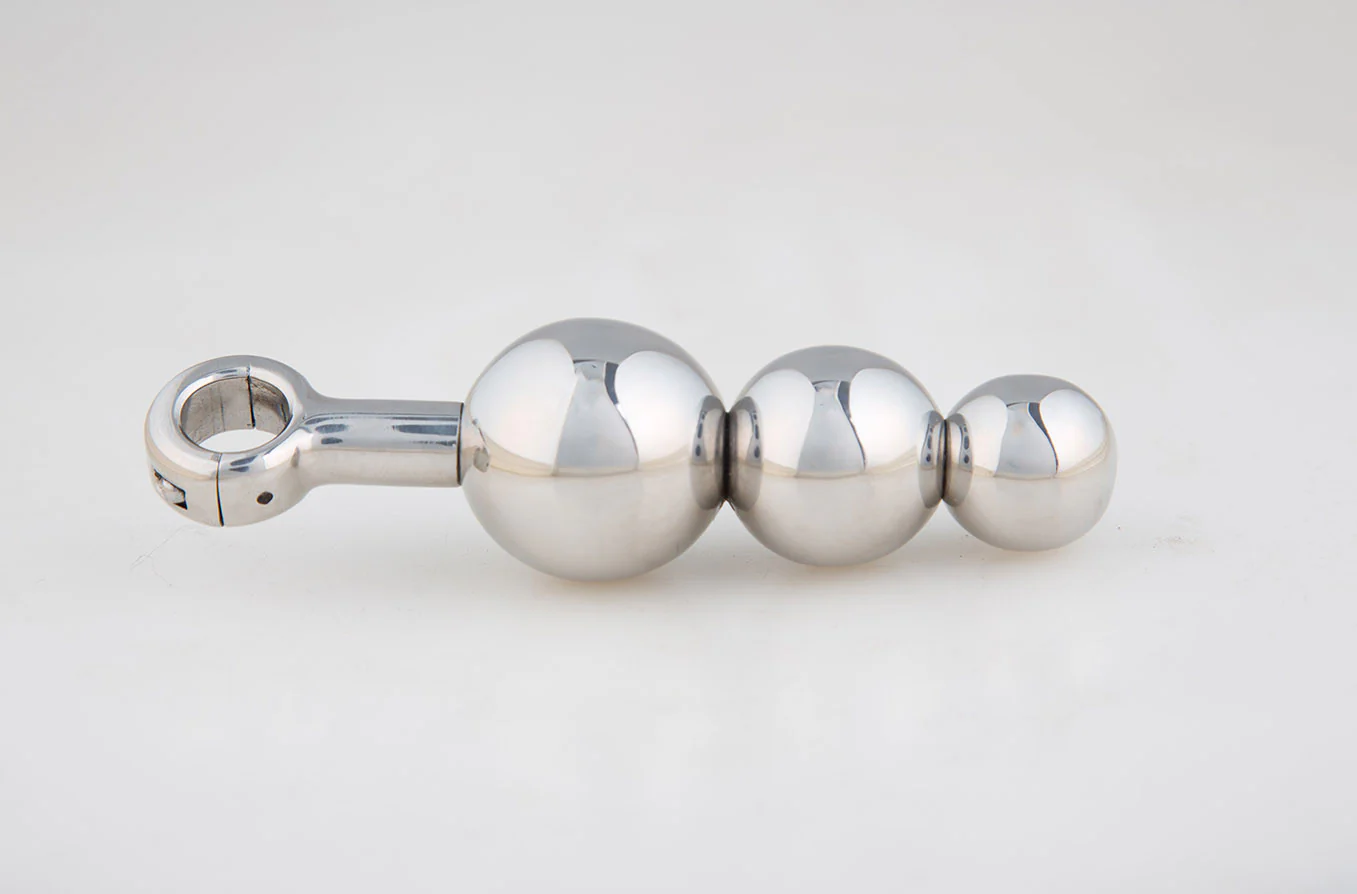 Unisex Small 3-Ball Plug - Image 4